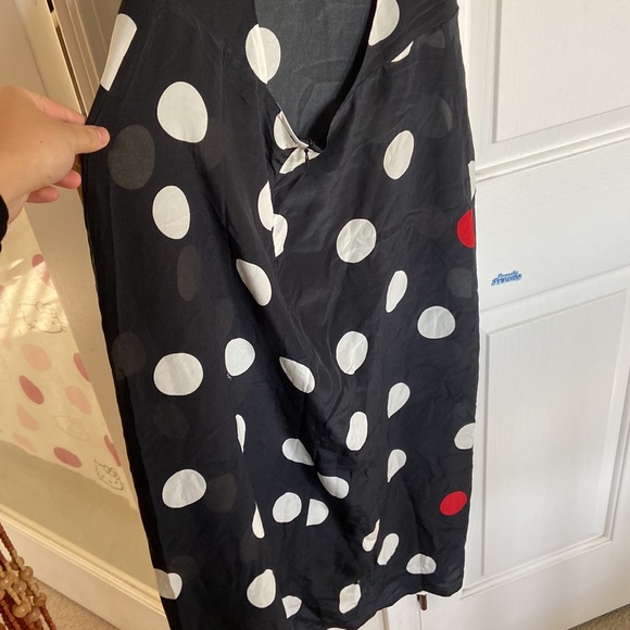 Realisation Par jeet midi dress in large polka dot print - Picture 4 of 5